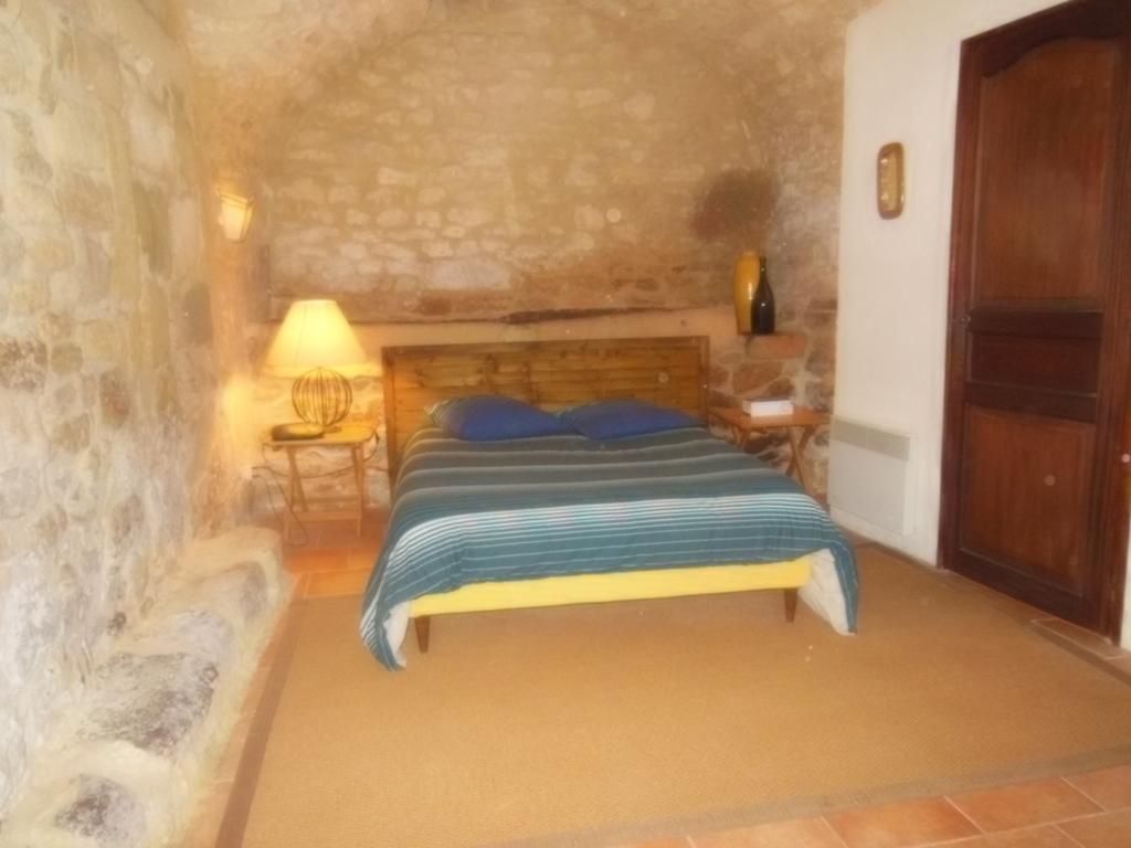 La Migrane Bed and Breakfast Villevieille Rum bild